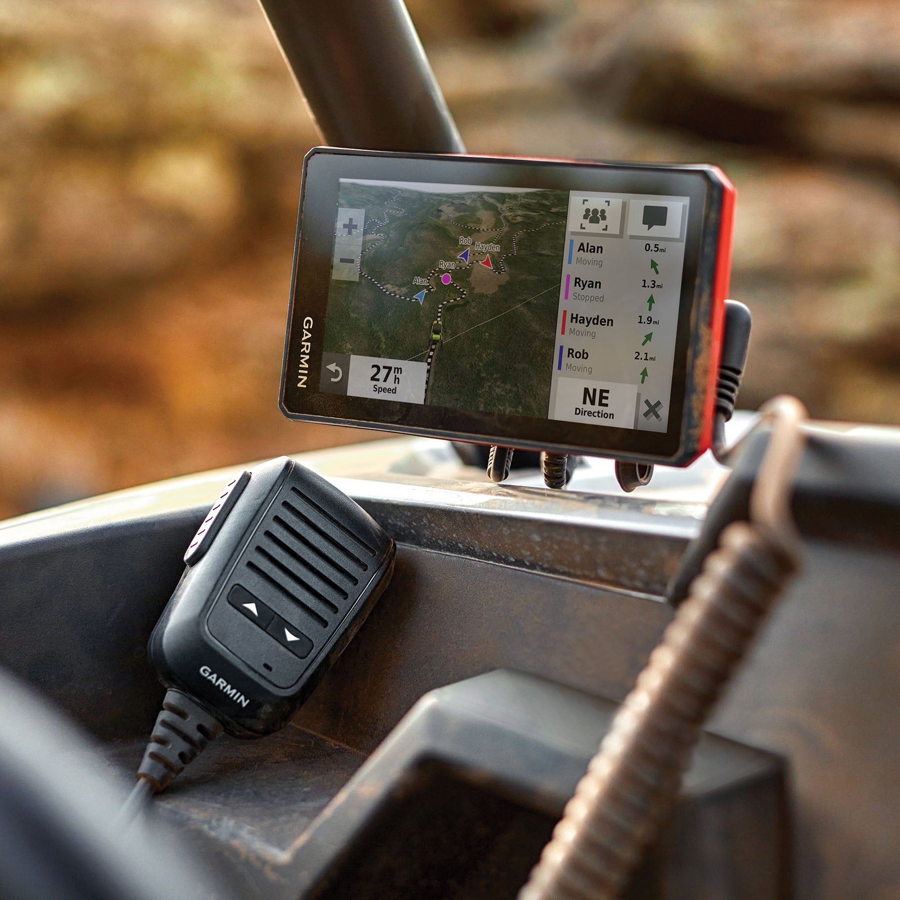 Garmin Tread 5.5 inch Powersport Navigator GPS w/Group Ride Radio