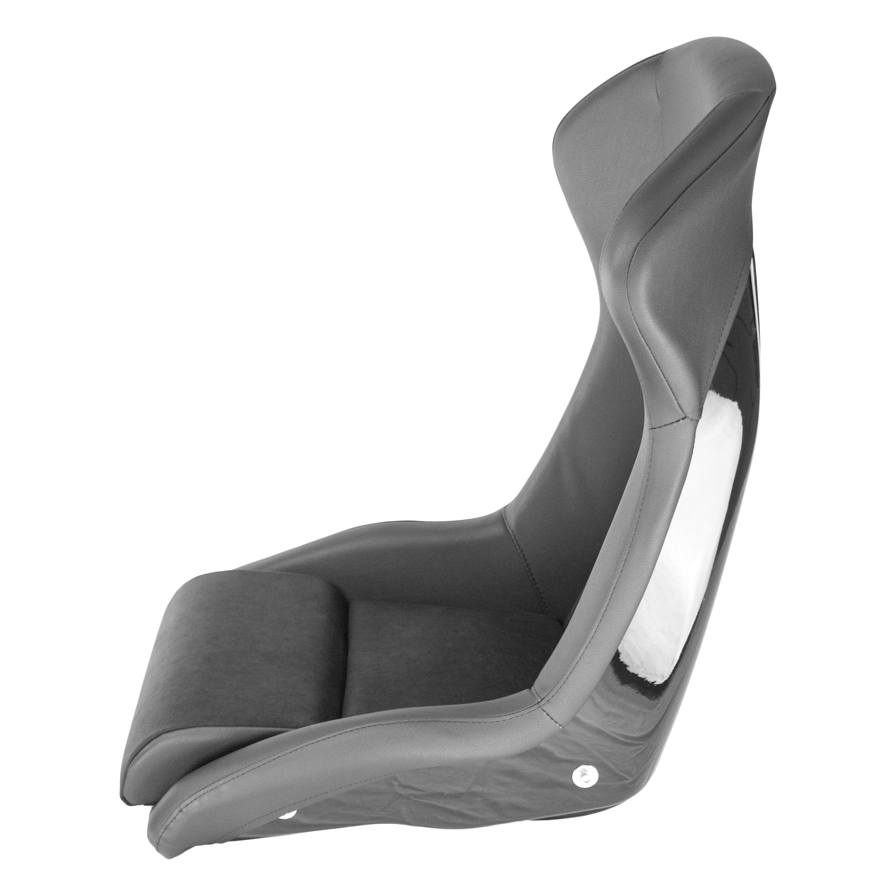 Cobra Speedster GRP-Black Vinyl Outer/Black Dinamica Black/Black Stitch & Cobra Logo / Horizontal Stitch lines