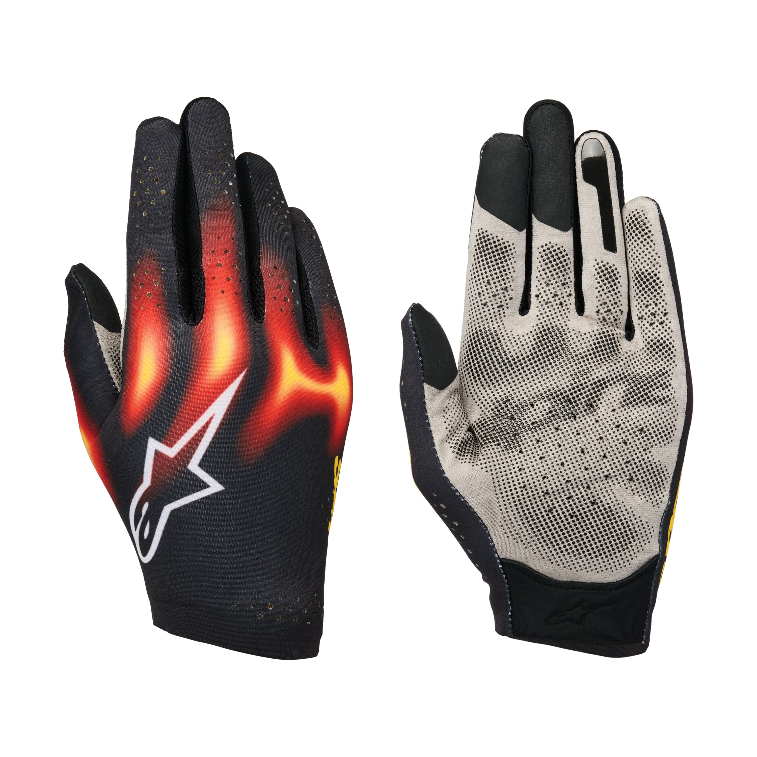 Black / Bright Red / Warm Yellow