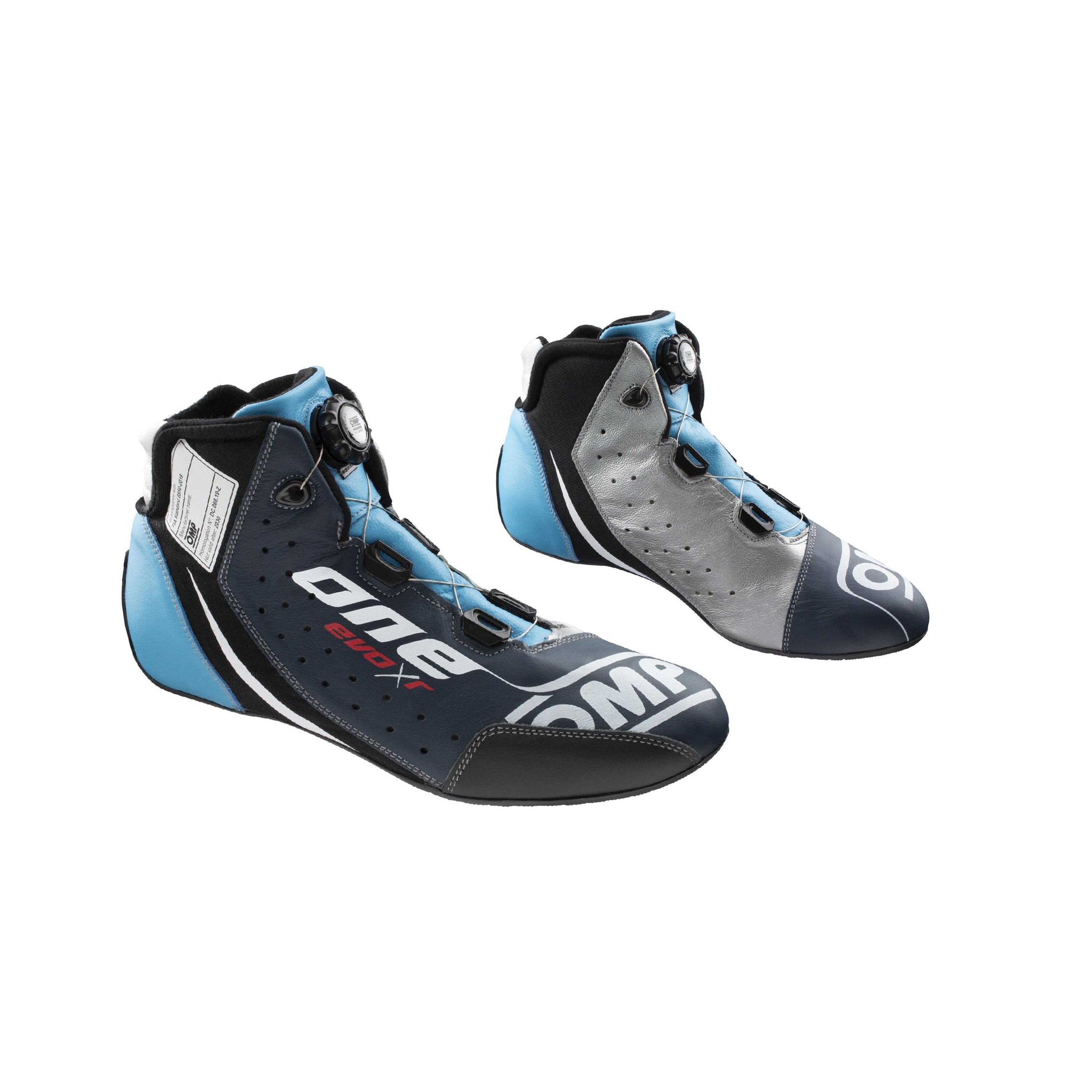 Blue Navy Silver Cyan