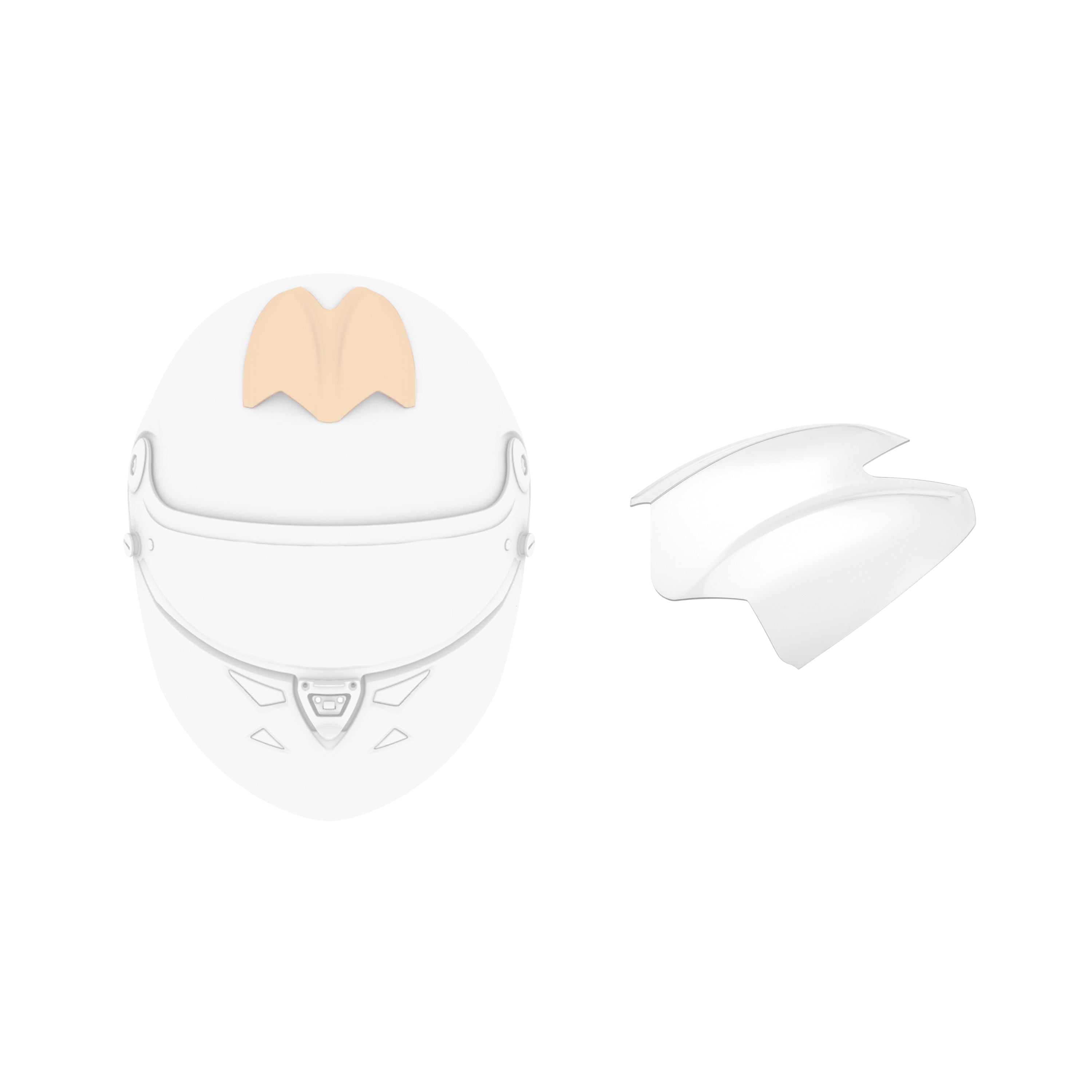 Schuberth  Domed Top Air Scoop