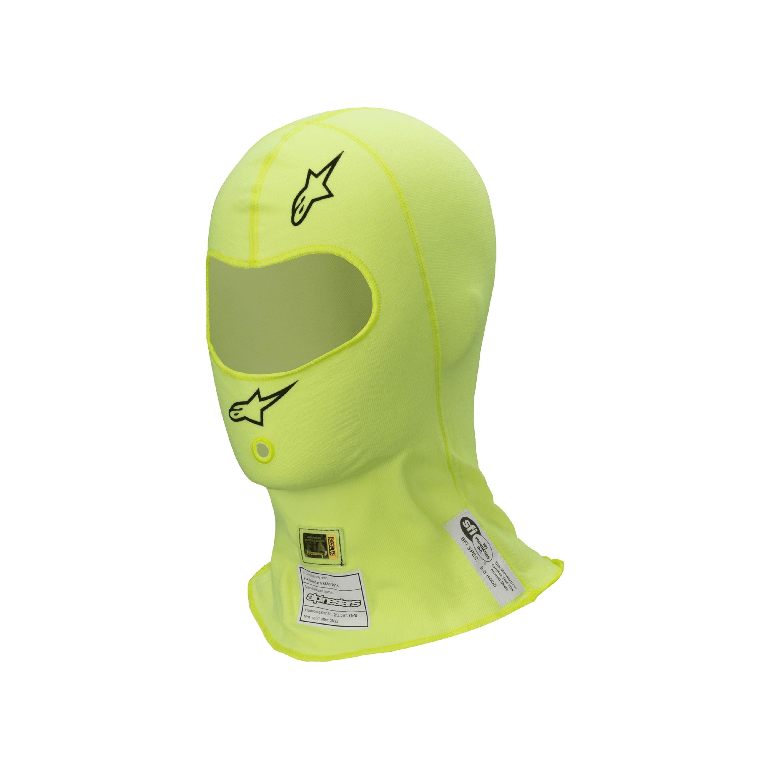 AStars ZX BALACLAVA/ SIZE O/S/ SFI 3.3 /FIA 8856-2018