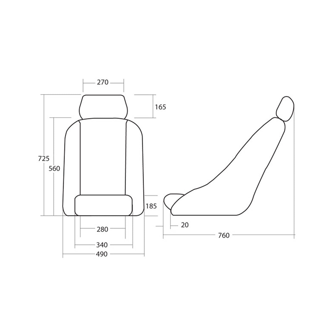 Cobra Classic RS with Headrest
