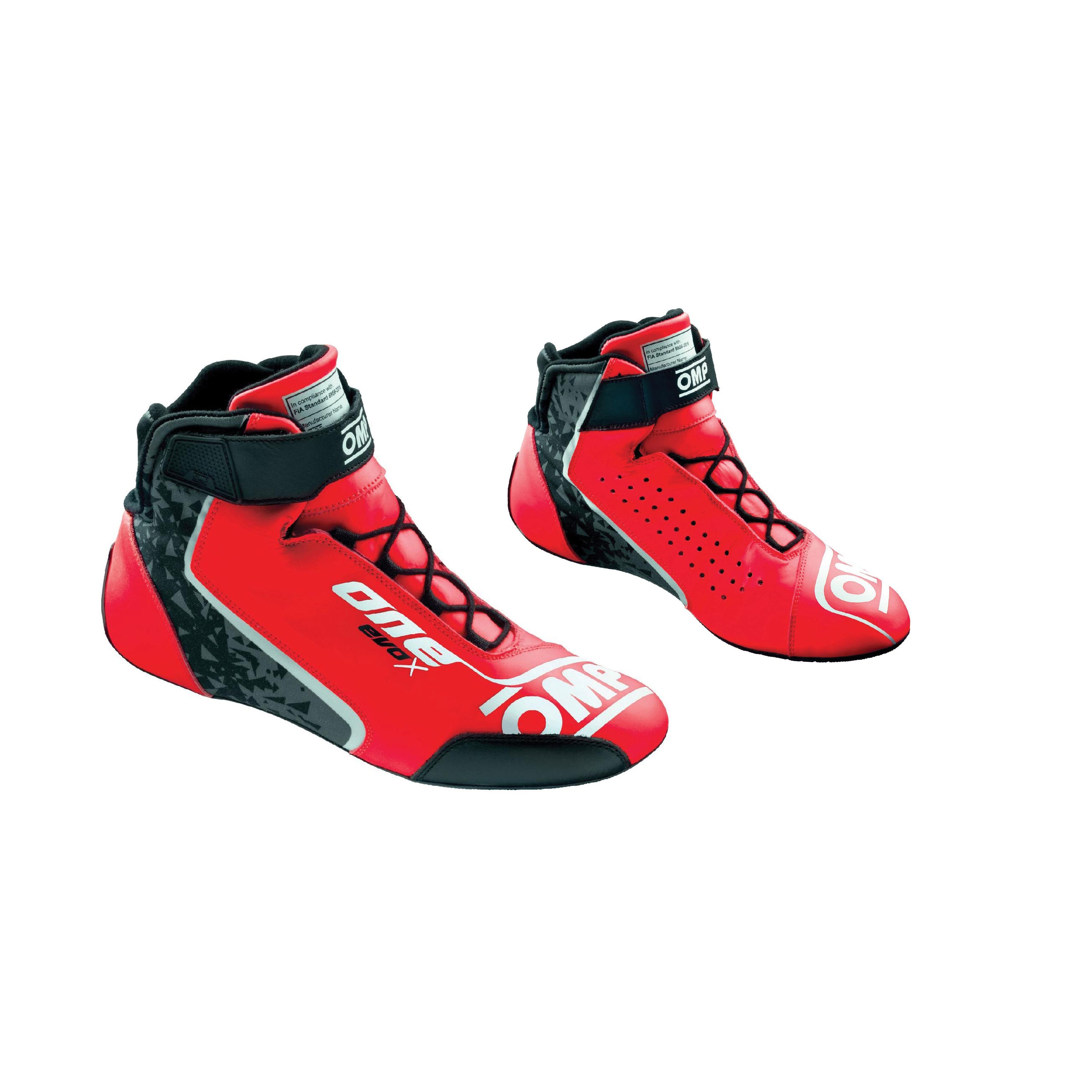 OMP One Evo X Shoes FIA 8856-2018
