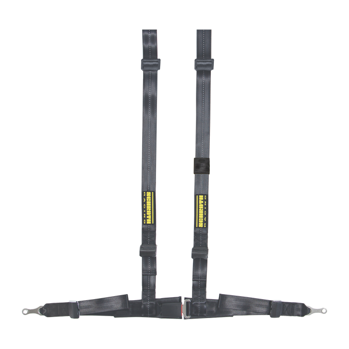 Schroth Rallye Cross ASM-bolt in laps and wrapped shoulder belts