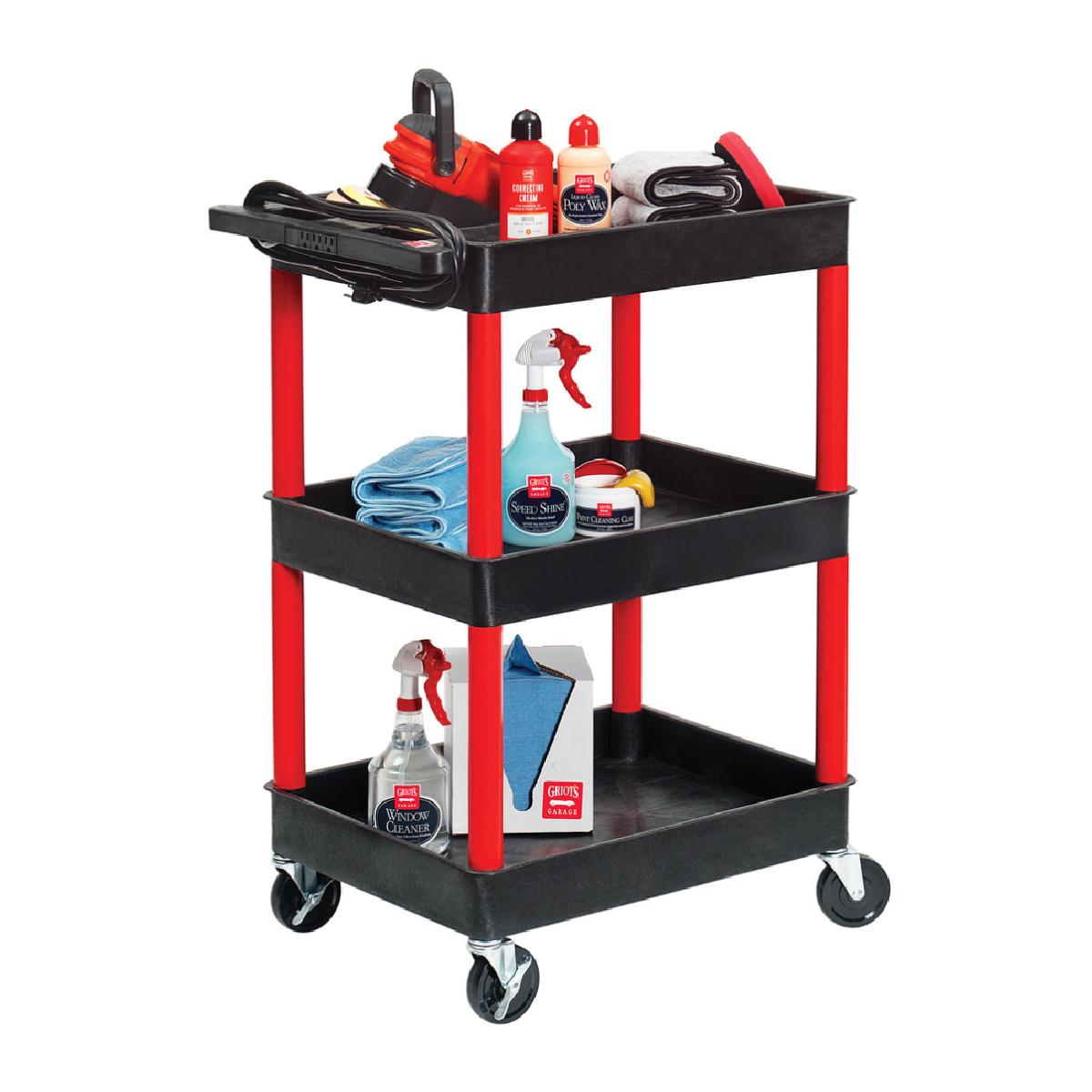 Rolling garage cart best sale